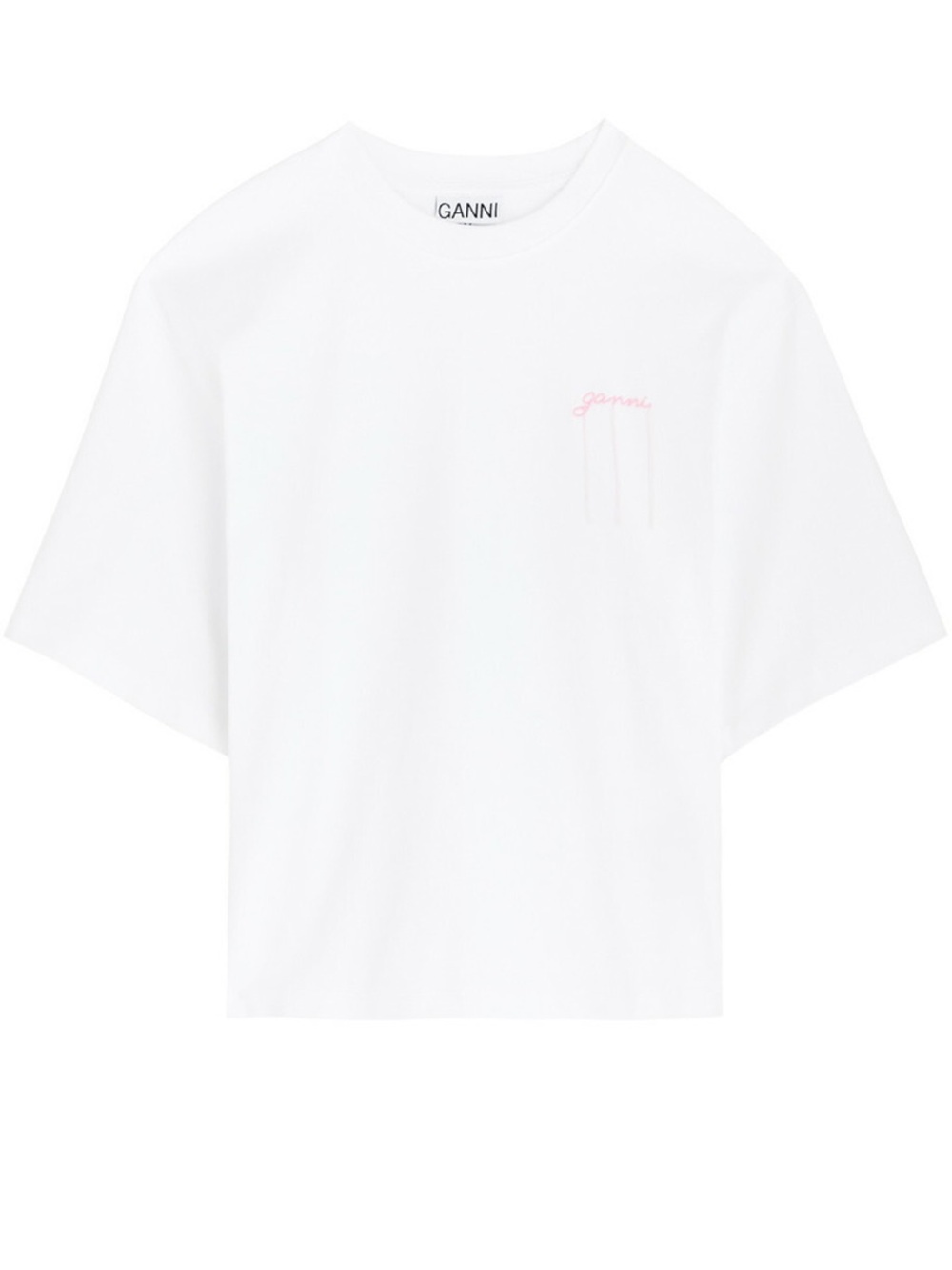 Ganni Drop Shoulder Tee